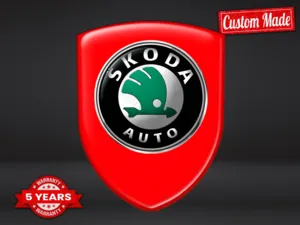 Skoda Permanentaufkleber Hochwertig Modern Anpassbar